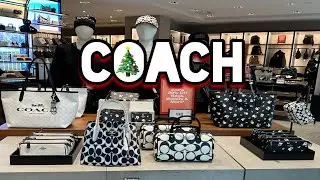 COACH OUTLET 🎄NEW BLACK & WHITE COLLECTION. #coachoutlet