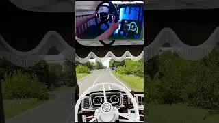 Scania V8 Open Pipe Realistic Driving #scania #truck #realistic #driving #moza
