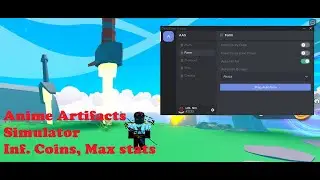 Anime Artifacts Simulator Inf. Coins Script [LuaXe]