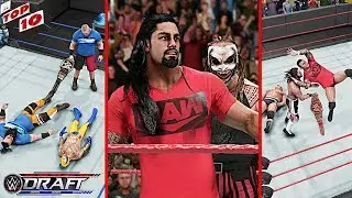 WWE Top 10 Draft 2019 Predictions! (WWE 2K19)