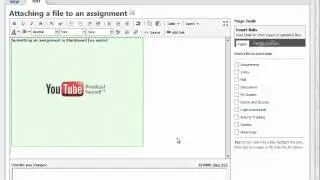 Inserting links and videos into PBworks (no audio)