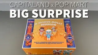 Unboxing a huge POP MART Molly box
