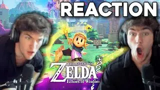 PLAYABLE ZELDA? Legend of Zelda: Echoes of Wisdom REACTION! Nintendo Direct Reveal Trailer