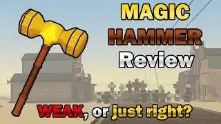 Reviewing the MAGIC HAMMER in A Dusty Trip (versus mutants, one boss and Ghost Town)