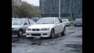 la muerte de un BMW M3 abandonado en pontevedra-car died bmw m3 in pontevedra