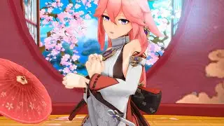 [mmd] ROUGH |YAE MIKO | GENSHIN IMPACT