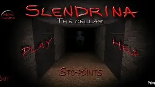 Slenderina The Cellar ( Прохождение )  ♤♡◇♧
