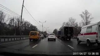 М7 в сторону Москвы: Ногинск - МКАД