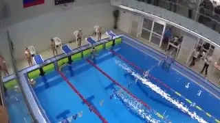 ✅ Vinnik Kirill swimming competition. Third track
