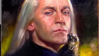 Live Session - Alla prima oil painting - Lucius Malfoy