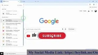 How To Open Recently Closed Tabs From Menu Bar In Google Chrome