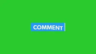 Comment Green Screen 02
