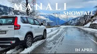 Manali in April | Manali latest Snowfall | @AllAboutAllmj
