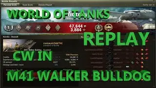WORLD OF TANKS REPLAY CW M41 WALKER BULLDOG