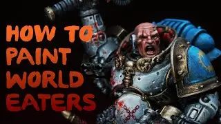 How I Painted A Horus Heresy World Eaters Army For a WARHAMMER WORLD Display