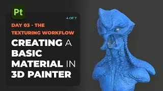 General workflow to create materials in substance 3D Painter