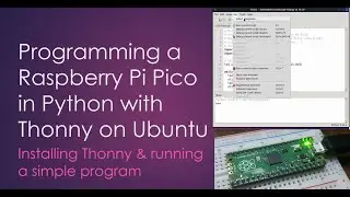 Thonny install & run a Rasberry Pi Pico program from Ubuntu Linux