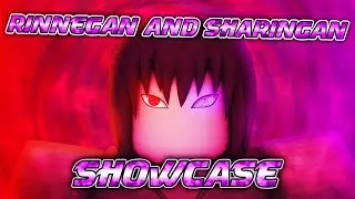 Rinnegan and Sharingan showcase! - Shinobi Life 2