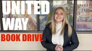 Donating $500 Worth Of Books To The United Way Book Drive