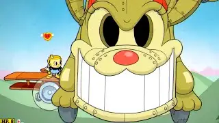 The Howling Aces Secret Boss Fight - Cuphead The Delicious Last Course