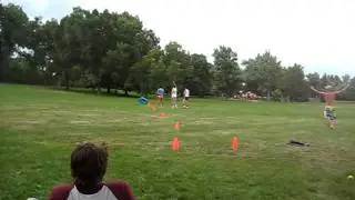 Random DOG event ... the POOL TOSS