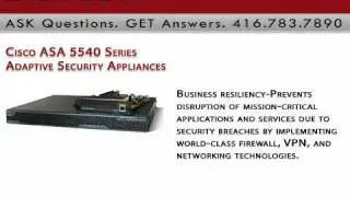 Cisco ASA 5540 Series Adaptive Security Appliances Digitcom.ca Business Phone Systems