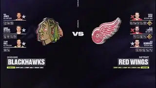 PS5 NHL 24 Chicago Blackhawks Vs Detroit Red Wings