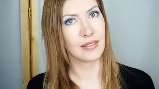 Rebel eyes makeup макияж глаз одним цветом голубые тени подчеркнуть зелень глаз