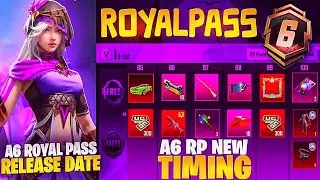A6 Royale Pass Leaks 😲 Release Date & Upgrade Skins - PUBG BGMI