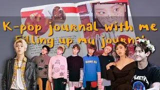 K-pop journal with me #21 | The last pages: Wheein, A.C.E., ZICO & Yoseop | ThisizReneesworld