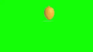 LEMON CUT BY CARD GREEN SCREEN