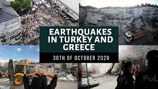 7.0 Magnitude Earthquake in Turkey and Greece caused devastation and tsunamis! Natural disasters 