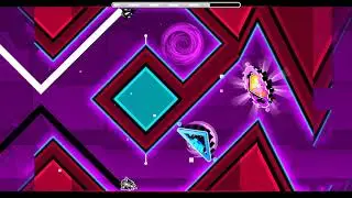 Geometry Dash - Deadlocked 100% HARD DEMON - ALL COINS