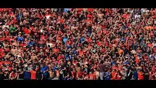 جمهور الاهلى فى ملعب التتش قبل مباره الوداد المغربى