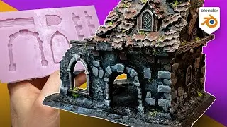 Creating Repeatable Wargaming Terrain - Blender 3