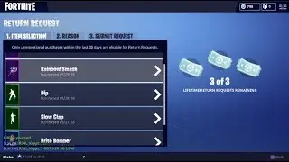 Copy of Fortnite How To Refund Items! | Refund system is back! (reupload)