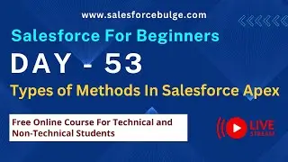 types of Methods In Salesforce Apex | apex in salesforce | salesforce