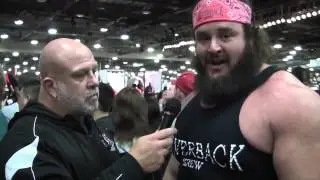 Bryan Hildebrand Interviews Pro Strongman Adam Scherr at the 2013 Arnold Sports Festival