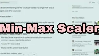 Min-Max Scaler explained with codes