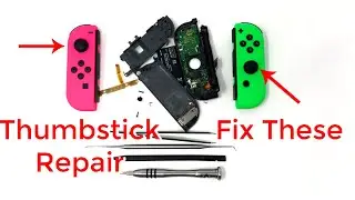Nintendo Switch Joy Con Stick Fix - No More Analog Drift