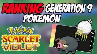 RANKING GENERATION 9 POKEMON!