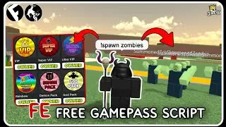 [ FE ] Get All Gamepass Script - ROBLOX SCRIPTS - Free Gamepass Script