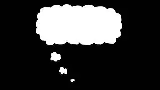 Thinking Cloud Animation Motion Background Stock Video Footage Free For Editing
