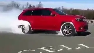 Круто резину жгет