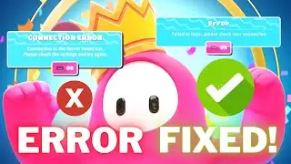حل مشكلة لعبة FallGuys login Fail error ✅