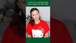Beach and Beech | English Homophones 