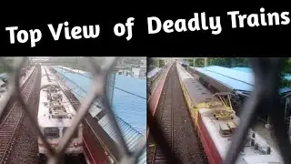 Top view of Express trains | Train Pantograph view | Today's Encyclo | Railfanning