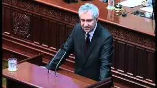 Дискусија на пратеникот и генерален секретар на СПМ Љупчо Димовски 18.03.2015