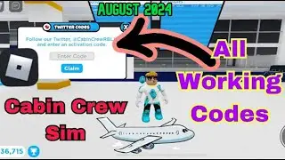 All Working Codes Cabin Crew Simulator (August 2024) (Roblox)
