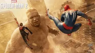 Spider Man 2 All Bosses & Ending 2023 All Boss Fights + All Endings | PS5 | 2023